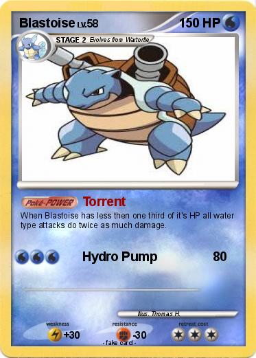 Pokemon Blastoise