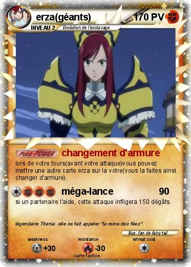 Pokemon erza(géants)