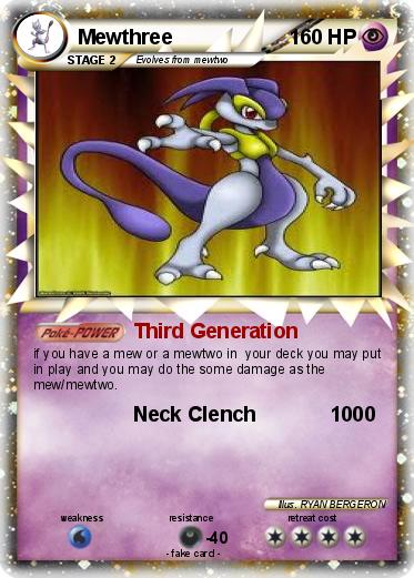 Pokemon Mewthree