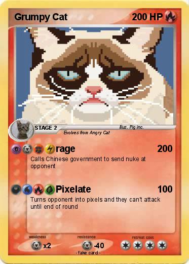 Pokemon Grumpy Cat