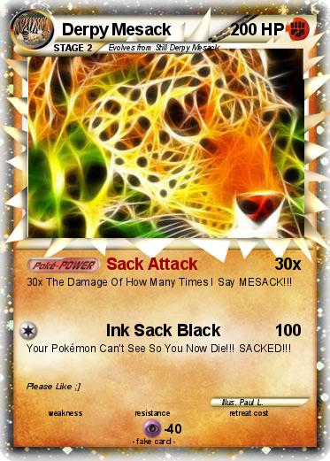 Pokemon Derpy Mesack