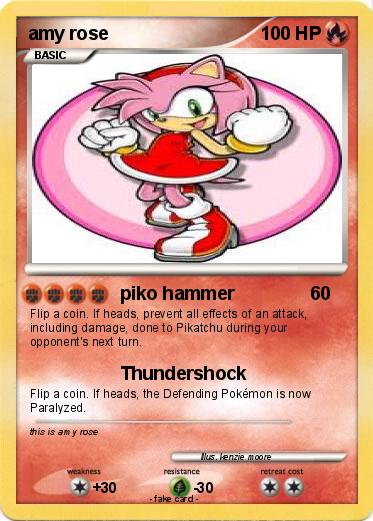 Pokemon amy rose