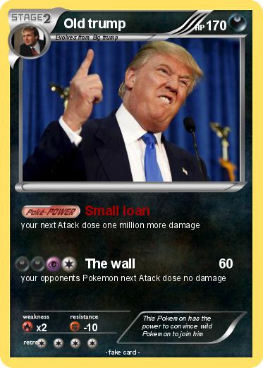 Pokemon Old trump