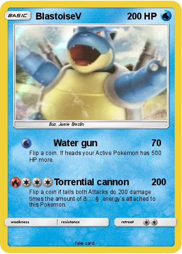 Pokemon BlastoiseV