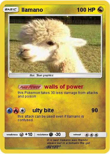 Pokemon llamano