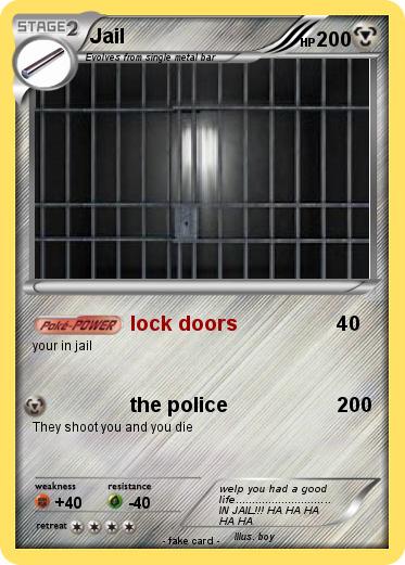 Pokemon Jail