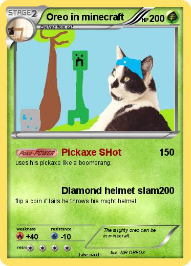 Pokemon Oreo in minecraft