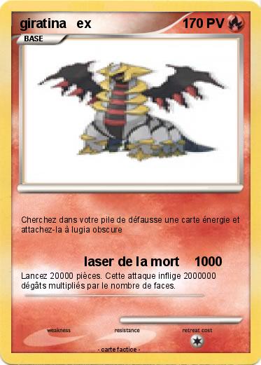 Pokemon giratina   ex