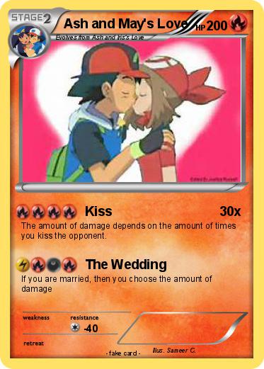 Pokemon Ash and May's Love