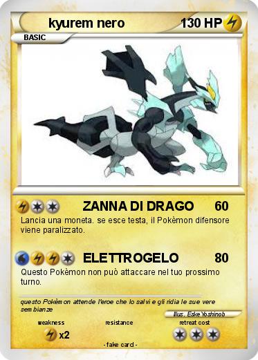 Pokemon kyurem nero