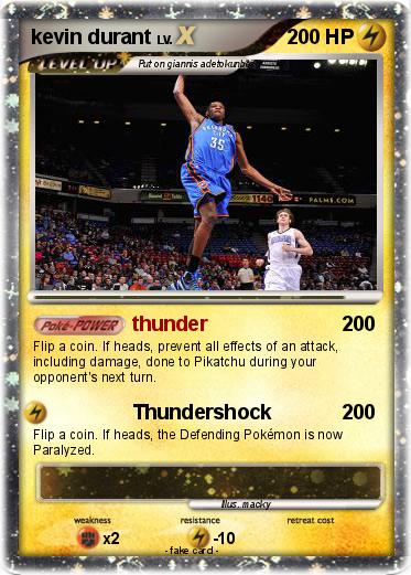 Pokemon kevin durant