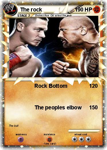 Pokemon The rock