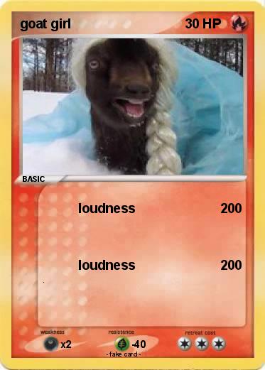 Pokemon goat girl