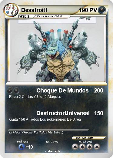 Pokemon Desstroitt