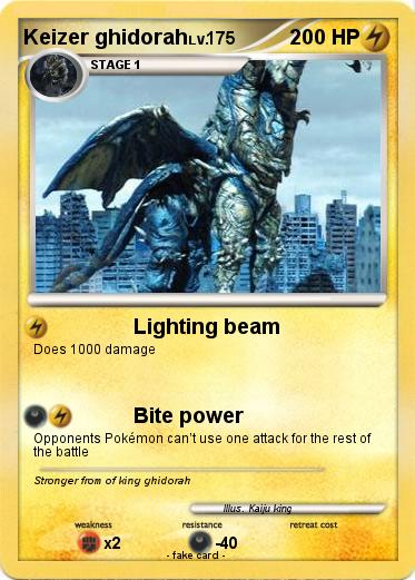 Pokemon Keizer ghidorah
