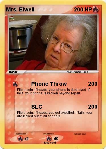 Pokemon Mrs. Elwell