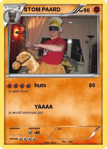 Pokemon STOM PAARD
