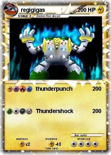 Pokemon regigigas