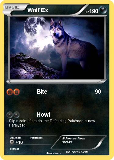 Pokemon Wolf Ex