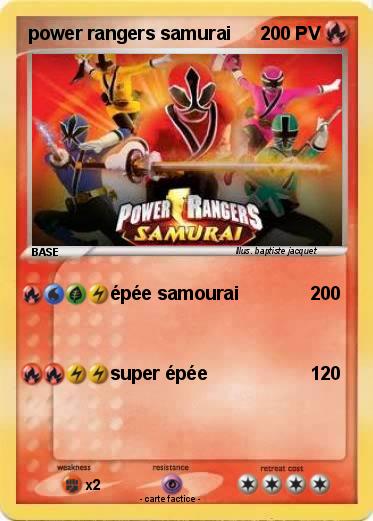 Pokemon power rangers samurai