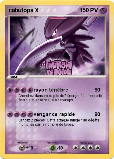 Pokemon cabutops X