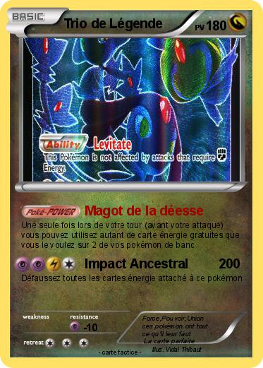 Pokemon Trio de Légende
