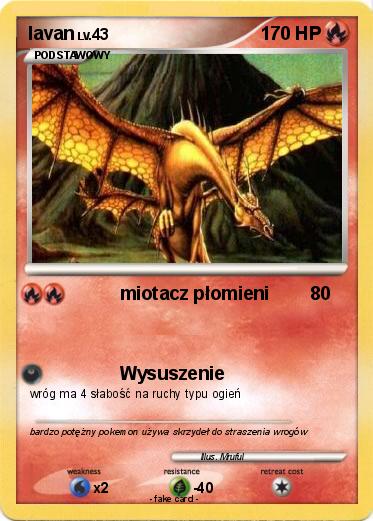 Pokemon lavan