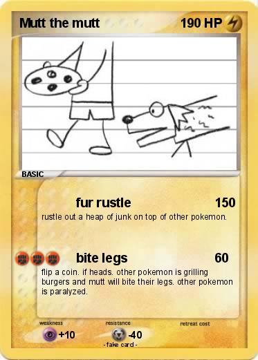 Pokemon Mutt the mutt