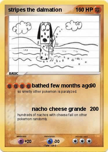 Pokemon stripes the dalmation