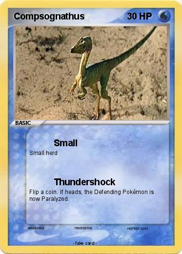 Pokemon Compsognathus