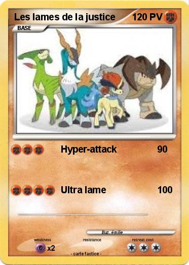 Pokemon Les lames de la justice