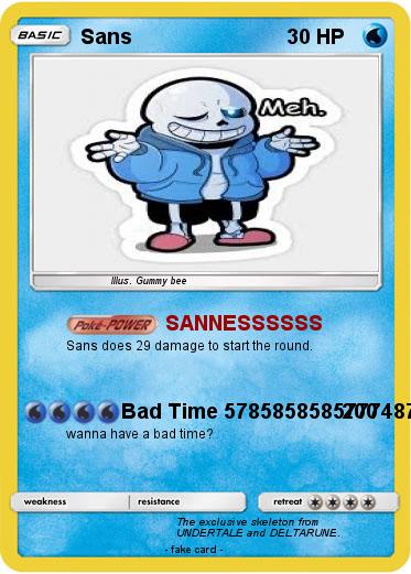 Pokemon Sans