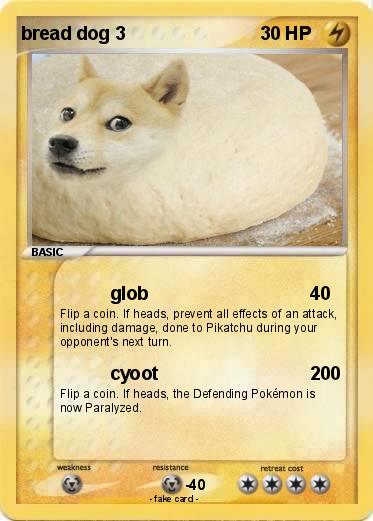 Pokemon bread dog 3