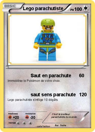 Pokemon Lego parachutiste