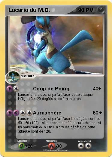 Pokemon Lucario du M.D.
