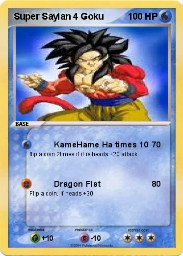 Pokemon Super Sayian 4 Goku