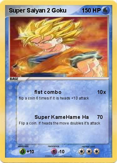 Pokemon Super Saiyan 2 Goku