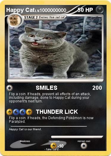 Pokemon Happy Cat