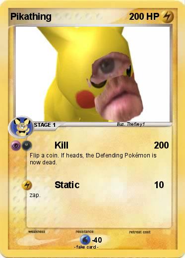 Pokemon Pikathing