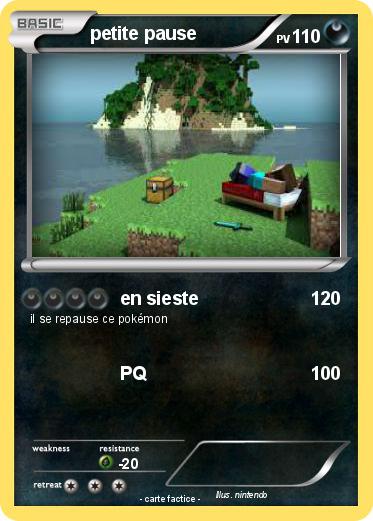 Pokemon petite pause