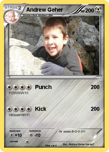 Pokemon Andrew Geher