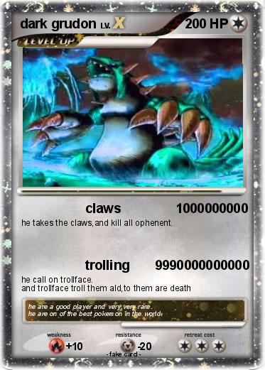 Pokemon dark grudon
