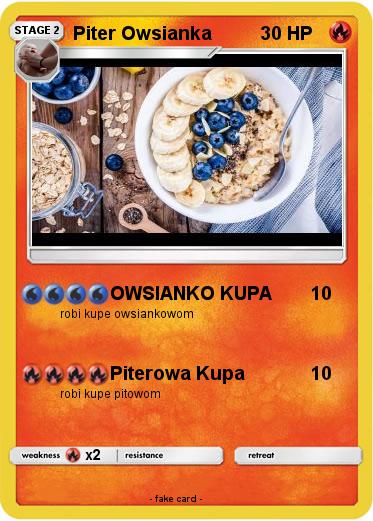 Pokemon Piter Owsianka
