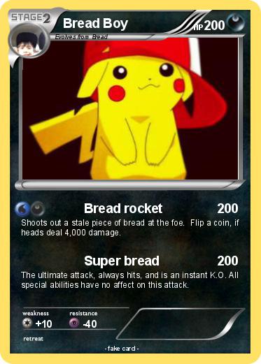 Pokemon Bread Boy