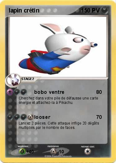 Pokemon lapin crétin