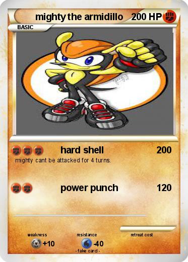 Pokemon mighty the armidillo