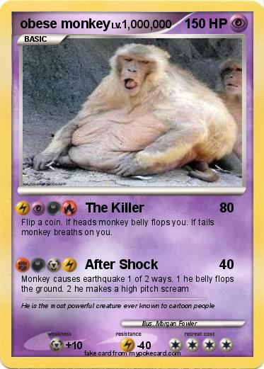 Pokemon obese monkey