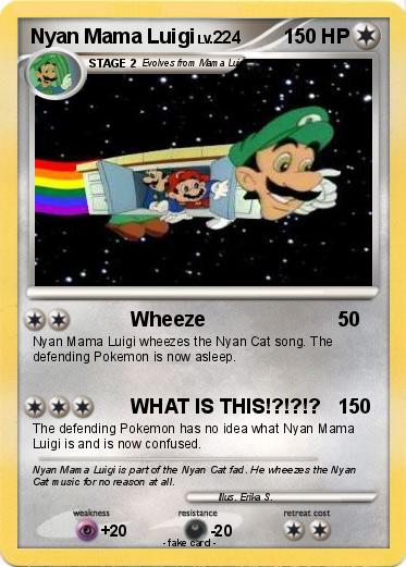 Pokemon Nyan Mama Luigi