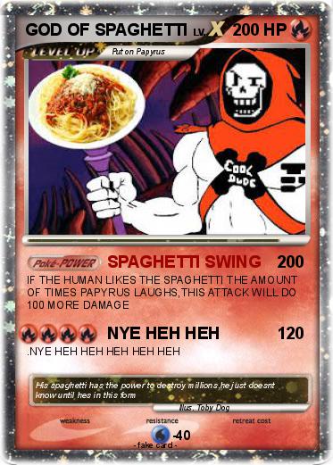 Pokemon GOD OF SPAGHETTI