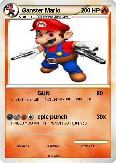 Pokemon Ganster Mario